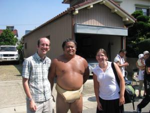 Sumo Wrestlers sure are big!